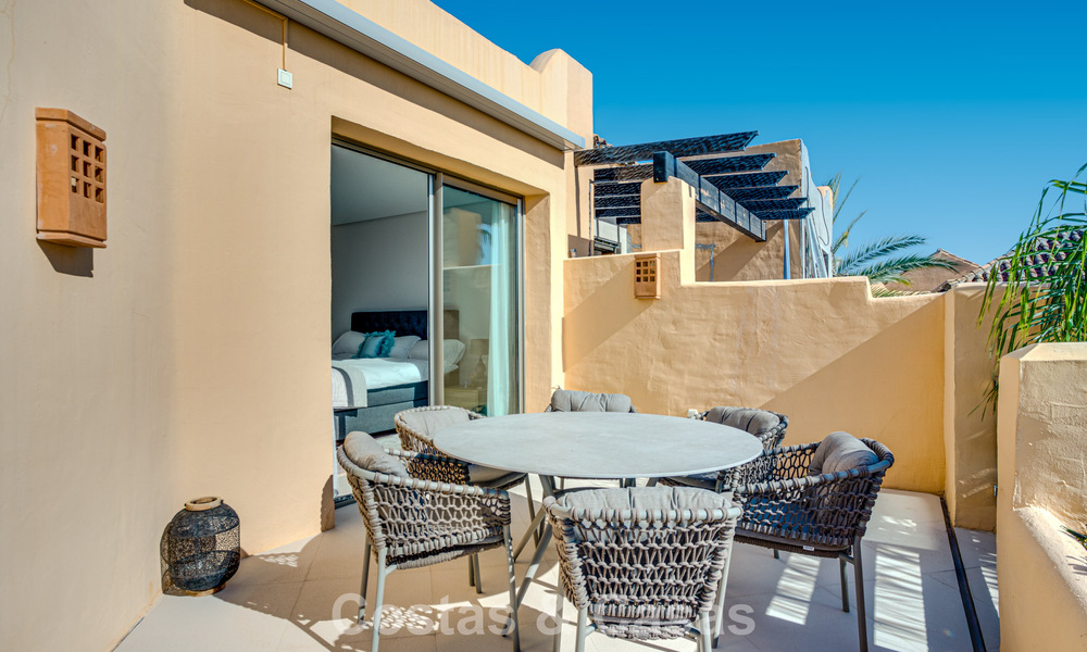 Move-in ready, modernised penthouse for sale in a luxurious complex on Marbella’s Golden Mile 790091