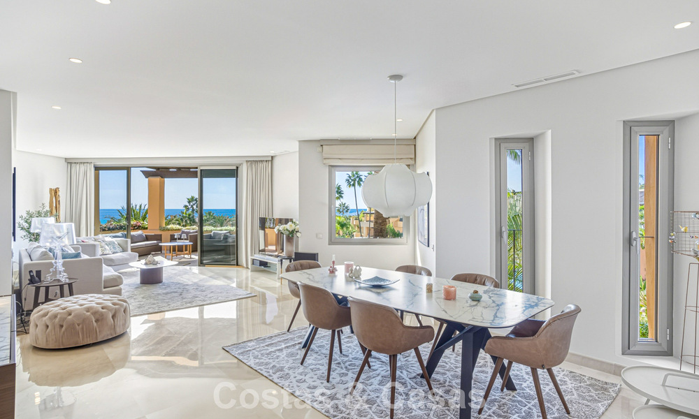 Move-in ready, modernised penthouse for sale in a luxurious complex on Marbella’s Golden Mile 790105