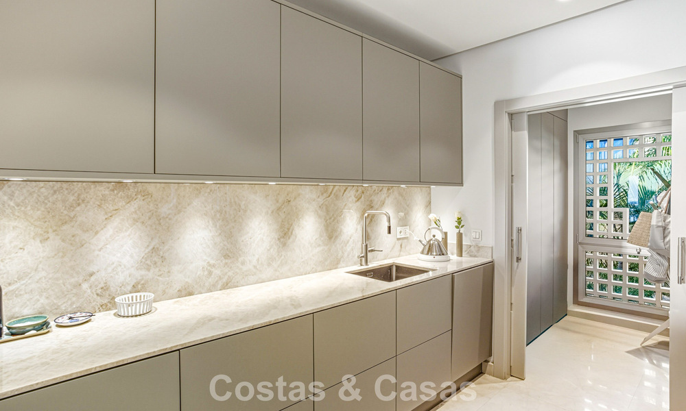 Move-in ready, modernised penthouse for sale in a luxurious complex on Marbella’s Golden Mile 790106