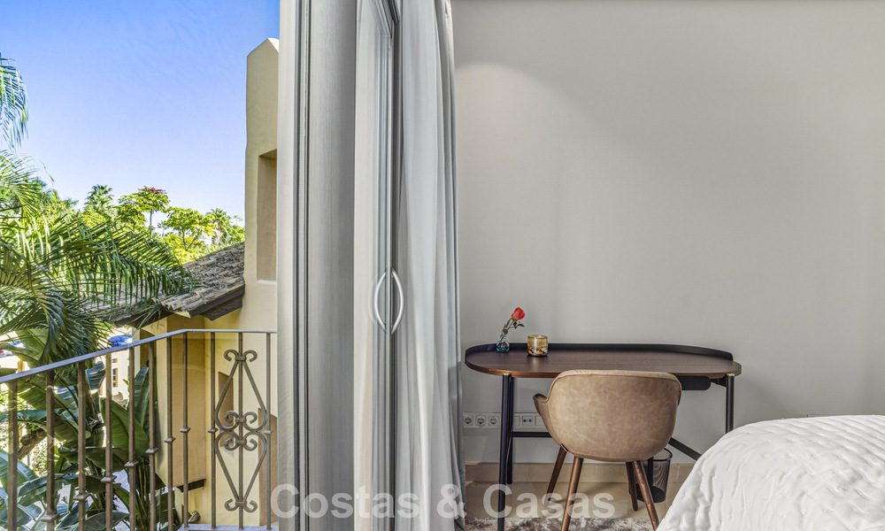 Move-in ready, modernised penthouse for sale in a luxurious complex on Marbella’s Golden Mile 790121