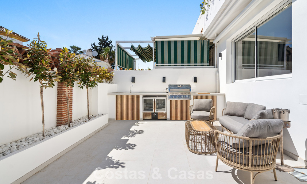 Townhouse with contemporary interior for sale, within walking distance of the beach and the centre of San Pedro, Marbella 790060
