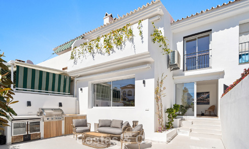 Townhouse with contemporary interior for sale, within walking distance of the beach and the centre of San Pedro, Marbella 790061