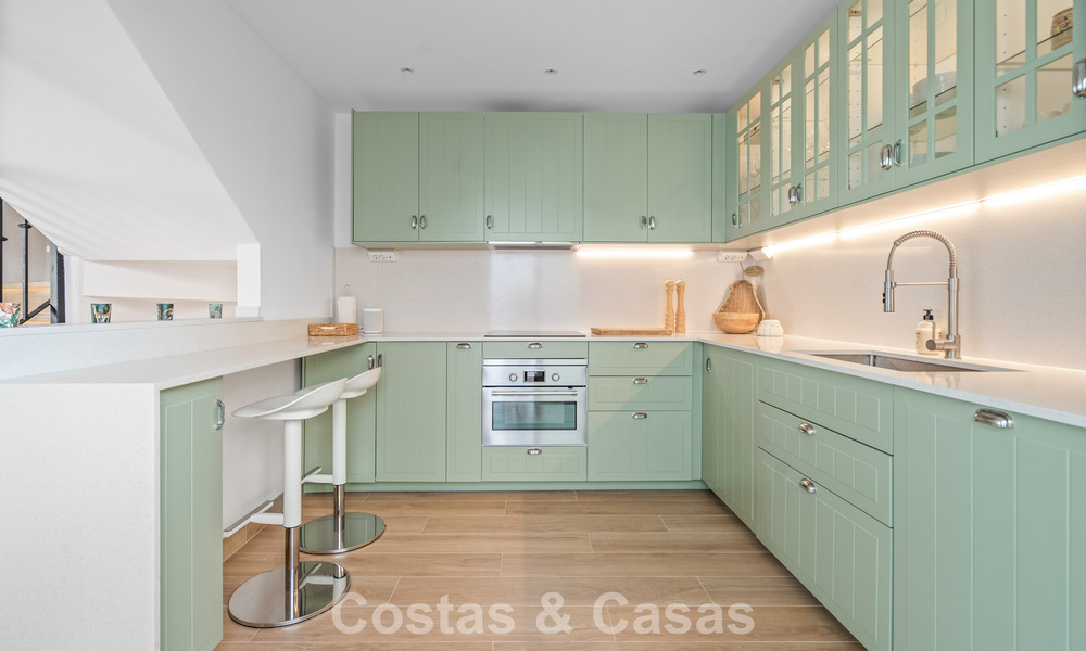 Townhouse with contemporary interior for sale, within walking distance of the beach and the centre of San Pedro, Marbella 790074