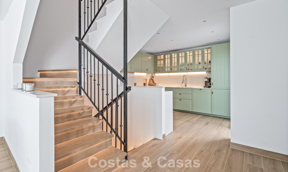 Townhouse with contemporary interior for sale, within walking distance of the beach and the centre of San Pedro, Marbella 790075