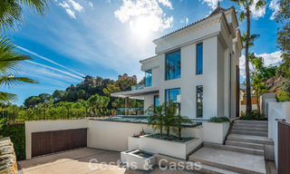 Impressive luxury villa with golf and sea views for sale in La Quinta, Benahavis - Marbella 790177 