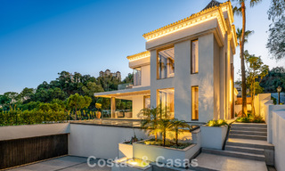 Impressive luxury villa with golf and sea views for sale in La Quinta, Benahavis - Marbella 790180 