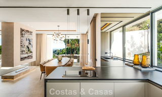 Impressive luxury villa with golf and sea views for sale in La Quinta, Benahavis - Marbella 790193 