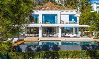 Impressive luxury villa with golf and sea views for sale in La Quinta, Benahavis - Marbella 790195 
