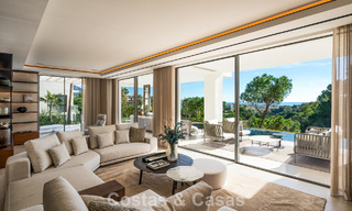 Impressive luxury villa with golf and sea views for sale in La Quinta, Benahavis - Marbella 790196 