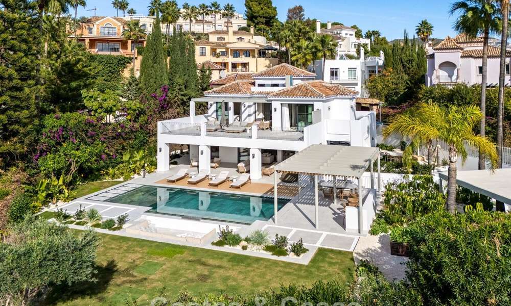 First-class renovated luxury villa for sale in a preferred community in La Quinta, Marbella - Benahavis 790215