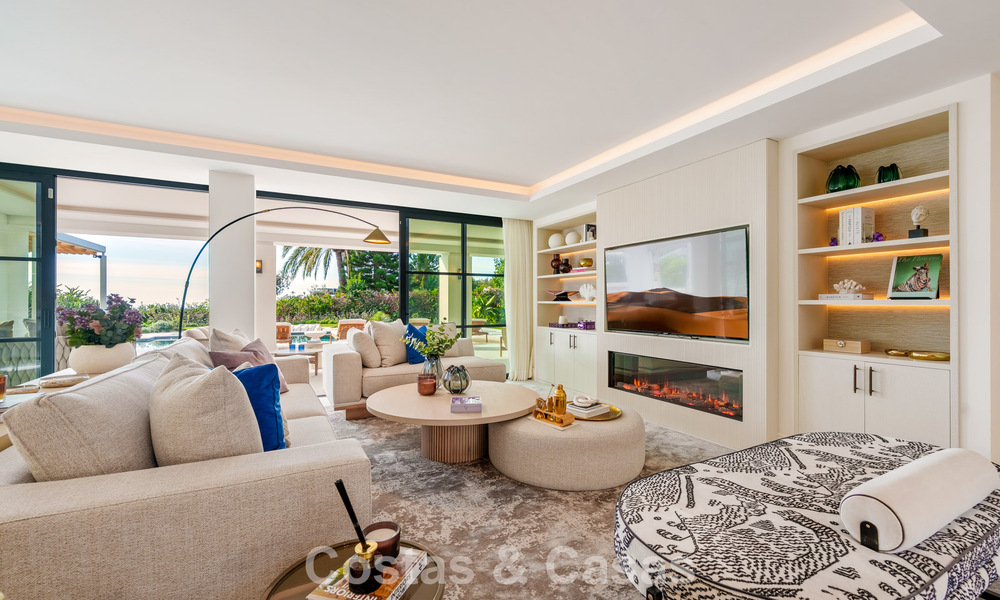 First-class renovated luxury villa for sale in a preferred community in La Quinta, Marbella - Benahavis 790236