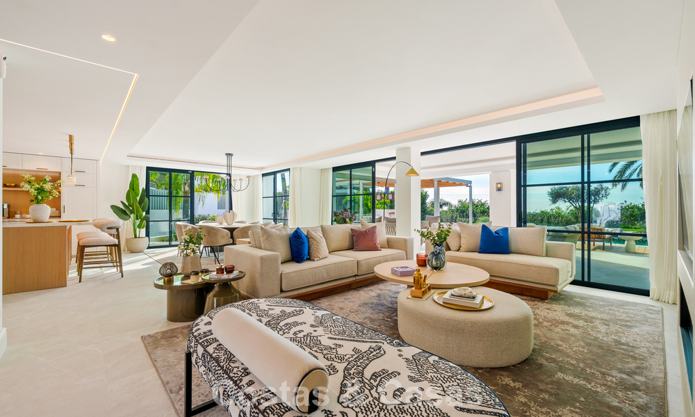 First-class renovated luxury villa for sale in a preferred community in La Quinta, Marbella - Benahavis 790237