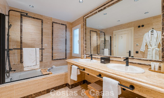 Modern renovated apartment for sale in a magnificent Sierra Blanca complex on the Golden Mile in Marbella 790299 