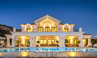 Mediterranean luxury villa with classic architecture for sale and sea views in Marbella Club Resort in Benahavís 790328 