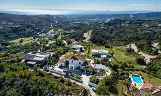 Mediterranean luxury villa with classic architecture for sale and sea views in Marbella Club Resort in Benahavís 790329 