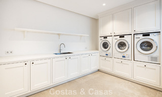 Mediterranean luxury villa with classic architecture for sale and sea views in Marbella Club Resort in Benahavís 790346 