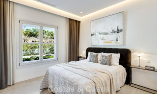 Mediterranean luxury villa with classic architecture for sale and sea views in Marbella Club Resort in Benahavís 790347 