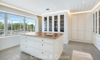 Mediterranean luxury villa with classic architecture for sale and sea views in Marbella Club Resort in Benahavís 790350 