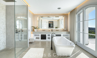 Mediterranean luxury villa with classic architecture for sale and sea views in Marbella Club Resort in Benahavís 790351 