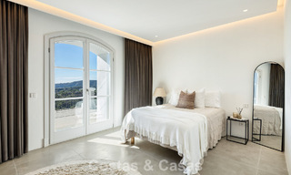 Mediterranean luxury villa with classic architecture for sale and sea views in Marbella Club Resort in Benahavís 790359 