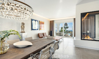 Mediterranean luxury villa with classic architecture for sale and sea views in Marbella Club Resort in Benahavís 790360 