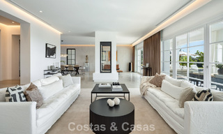 Mediterranean luxury villa with classic architecture for sale and sea views in Marbella Club Resort in Benahavís 790362 