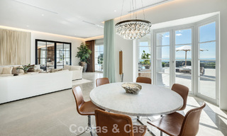 Mediterranean luxury villa with classic architecture for sale and sea views in Marbella Club Resort in Benahavís 790364 