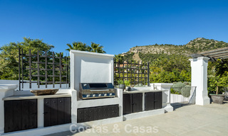 Mediterranean luxury villa with classic architecture for sale and sea views in Marbella Club Resort in Benahavís 790370 