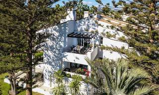 Contemporary renovated spacious penthouse for sale just steps from the beach in San Pedro, Marbella 790512 