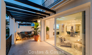 Contemporary renovated spacious penthouse for sale just steps from the beach in San Pedro, Marbella 790516 
