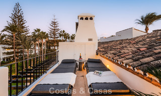 Contemporary renovated spacious penthouse for sale just steps from the beach in San Pedro, Marbella 790517 