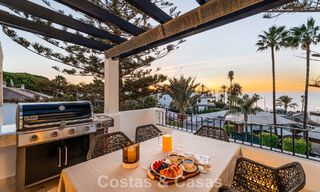 Contemporary renovated spacious penthouse for sale just steps from the beach in San Pedro, Marbella 790519 