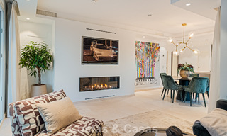 Contemporary renovated spacious penthouse for sale just steps from the beach in San Pedro, Marbella 790523 