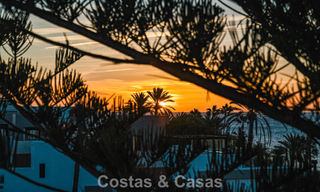 Contemporary renovated spacious penthouse for sale just steps from the beach in San Pedro, Marbella 790525 