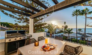 Contemporary renovated spacious penthouse for sale just steps from the beach in San Pedro, Marbella 790526 
