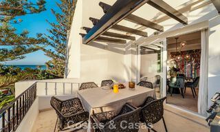 Contemporary renovated spacious penthouse for sale just steps from the beach in San Pedro, Marbella 790527 