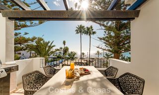 Contemporary renovated spacious penthouse for sale just steps from the beach in San Pedro, Marbella 790529 