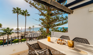 Contemporary renovated spacious penthouse for sale just steps from the beach in San Pedro, Marbella 790530 