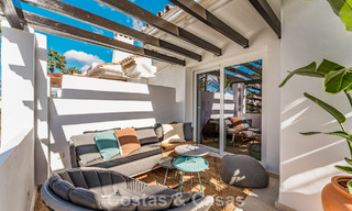 Contemporary renovated spacious penthouse for sale just steps from the beach in San Pedro, Marbella 790541 