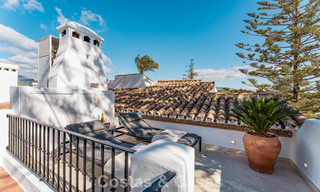 Contemporary renovated spacious penthouse for sale just steps from the beach in San Pedro, Marbella 790542 