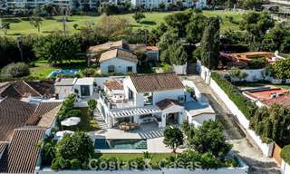 Modern mediterranean style villa for sale within walking distance of the beach and the centre of San Pedro, Marbella 790559 