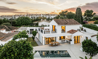 Modern mediterranean style villa for sale within walking distance of the beach and the centre of San Pedro, Marbella 790566 