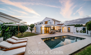 Modern mediterranean style villa for sale within walking distance of the beach and the centre of San Pedro, Marbella 790567 