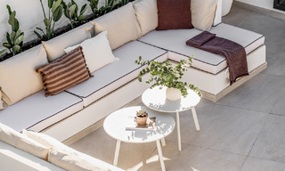 Modern mediterranean style villa for sale within walking distance of the beach and the centre of San Pedro, Marbella 790576 