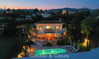 Spacious luxury villa with panoramic sea views for sale in La Quinta, Benahavís - Marbella 790625 