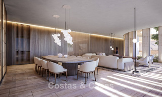 New high-end design villa for sale with panoramic sea views in a gated villa community in Sotogrande, Costa del Sol 790664 
