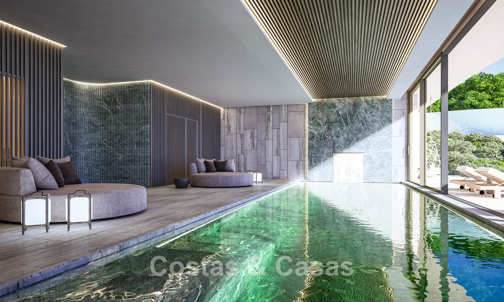 New high-end design villa for sale with panoramic sea views in a gated villa community in Sotogrande, Costa del Sol 790669