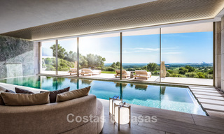 New high-end design villa for sale with panoramic sea views in a gated villa community in Sotogrande, Costa del Sol 790670 