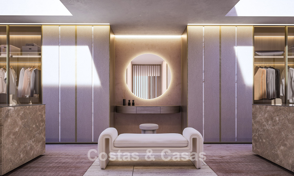 New high-end design villa for sale with panoramic sea views in a gated villa community in Sotogrande, Costa del Sol 790671