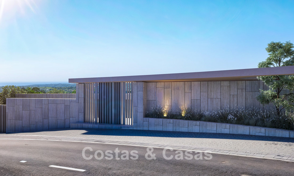 New high-end design villa for sale with panoramic sea views in a gated villa community in Sotogrande, Costa del Sol 790673